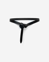 Kirka calfskin leather belt