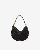 Oskan Soft Zip Bag in Suede Leather