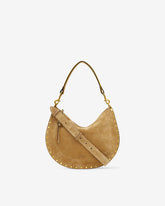 Oskan Soft Zip Bag in Suede Leather
