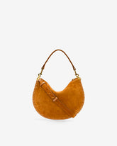 Oskan Soft Zip Bag in Suede Leather