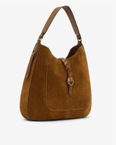 Altay Hobo Bag in Suede Leather