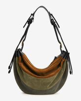Maia Large Bag in Suede Leather