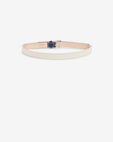 Zap leather belt