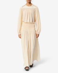 Nerly silk skirt