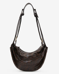 Maia Medium Bag in Python-Effect Leather